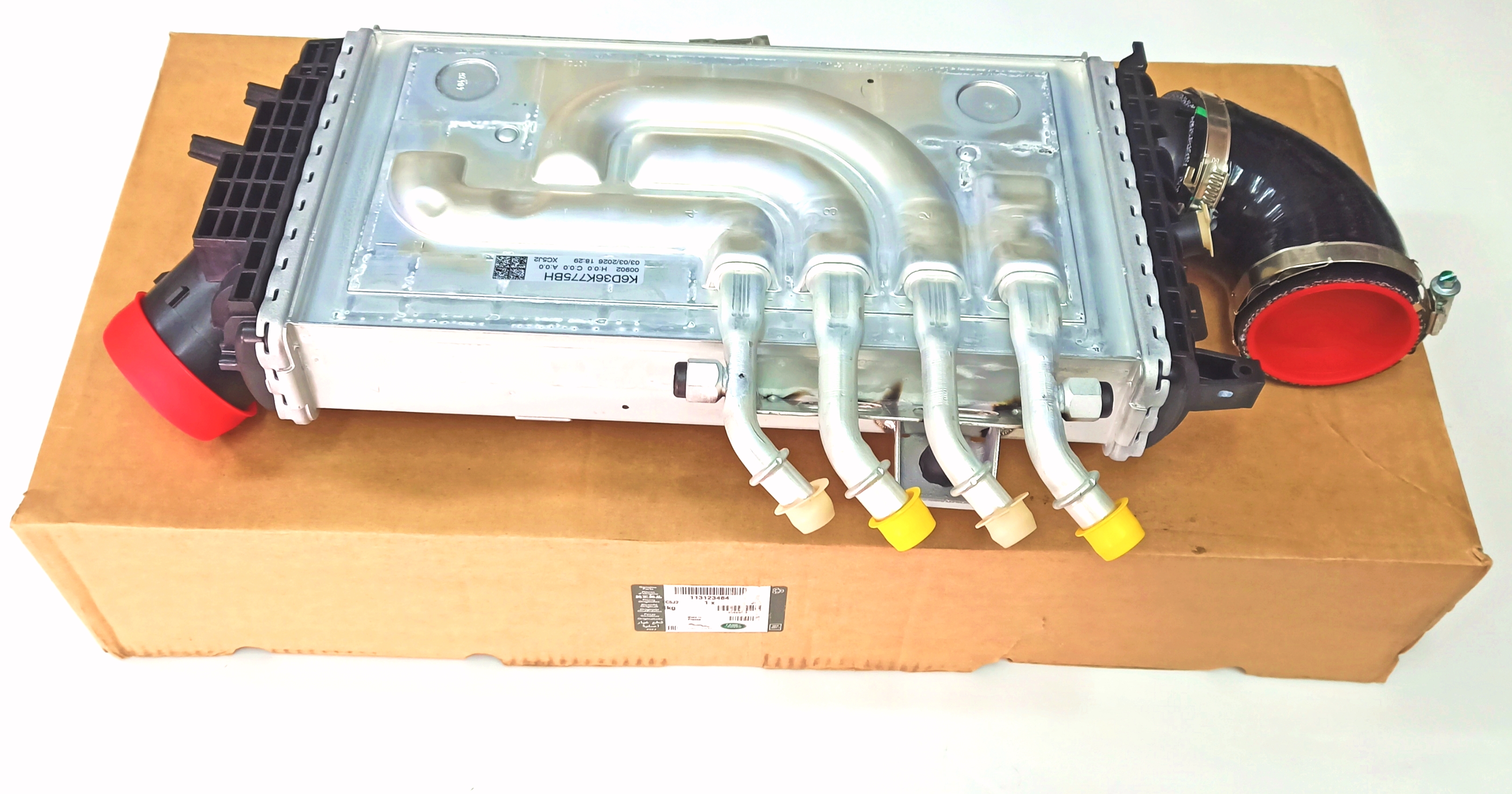 Радиатор интеркуллера 3.0 I6 Turbo Diesel(AJ20D6) (113123484||LAND ROVER)