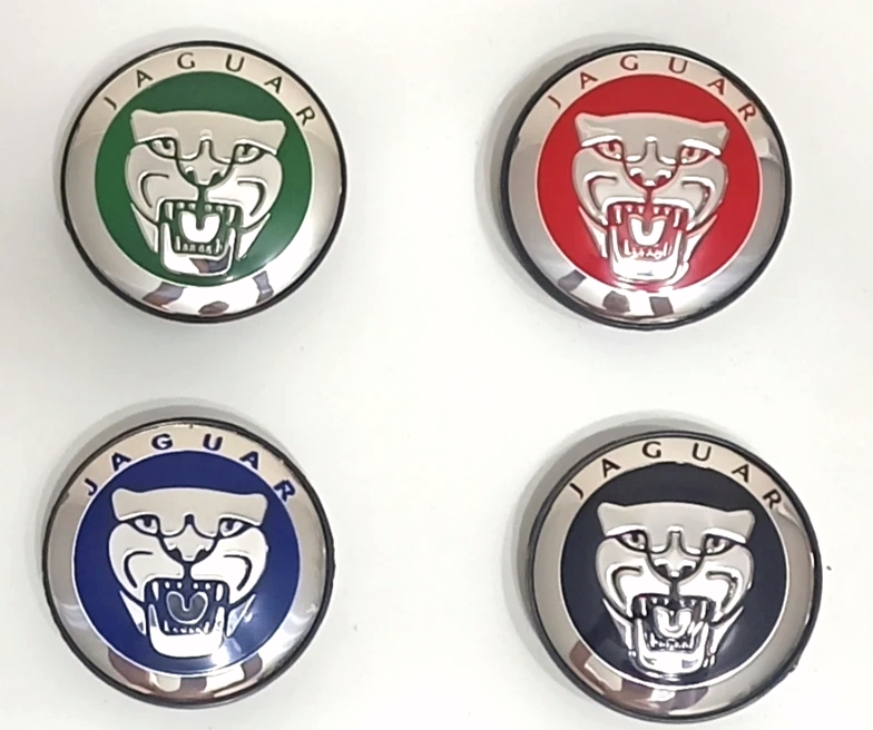Колпачоки литого диска JAGUAR (комплект 4шт) (C2C30081||BRITPART)