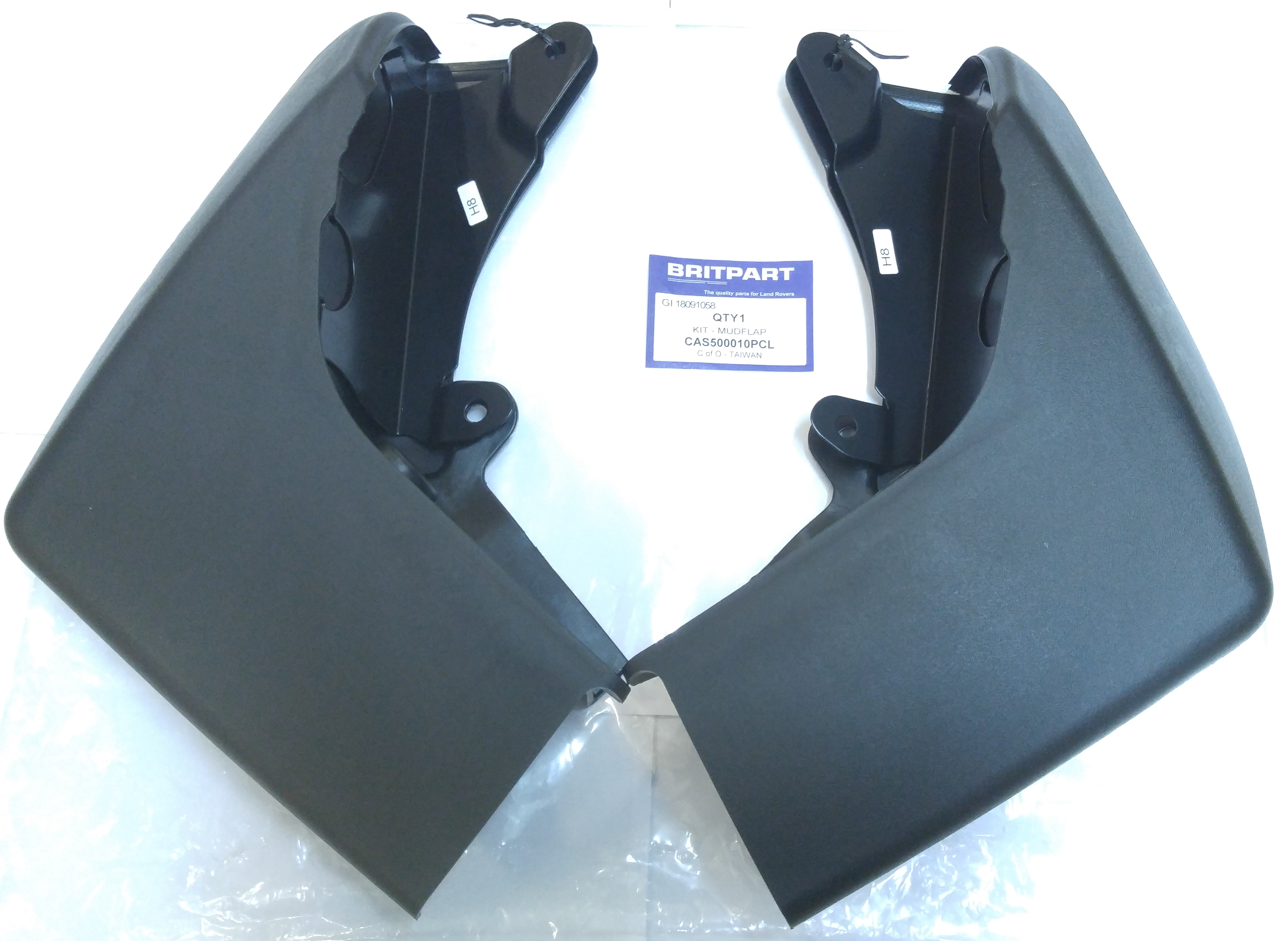 К-кт брызговиков передних D3/D4 E (CAS500010PCL||BRITPART)