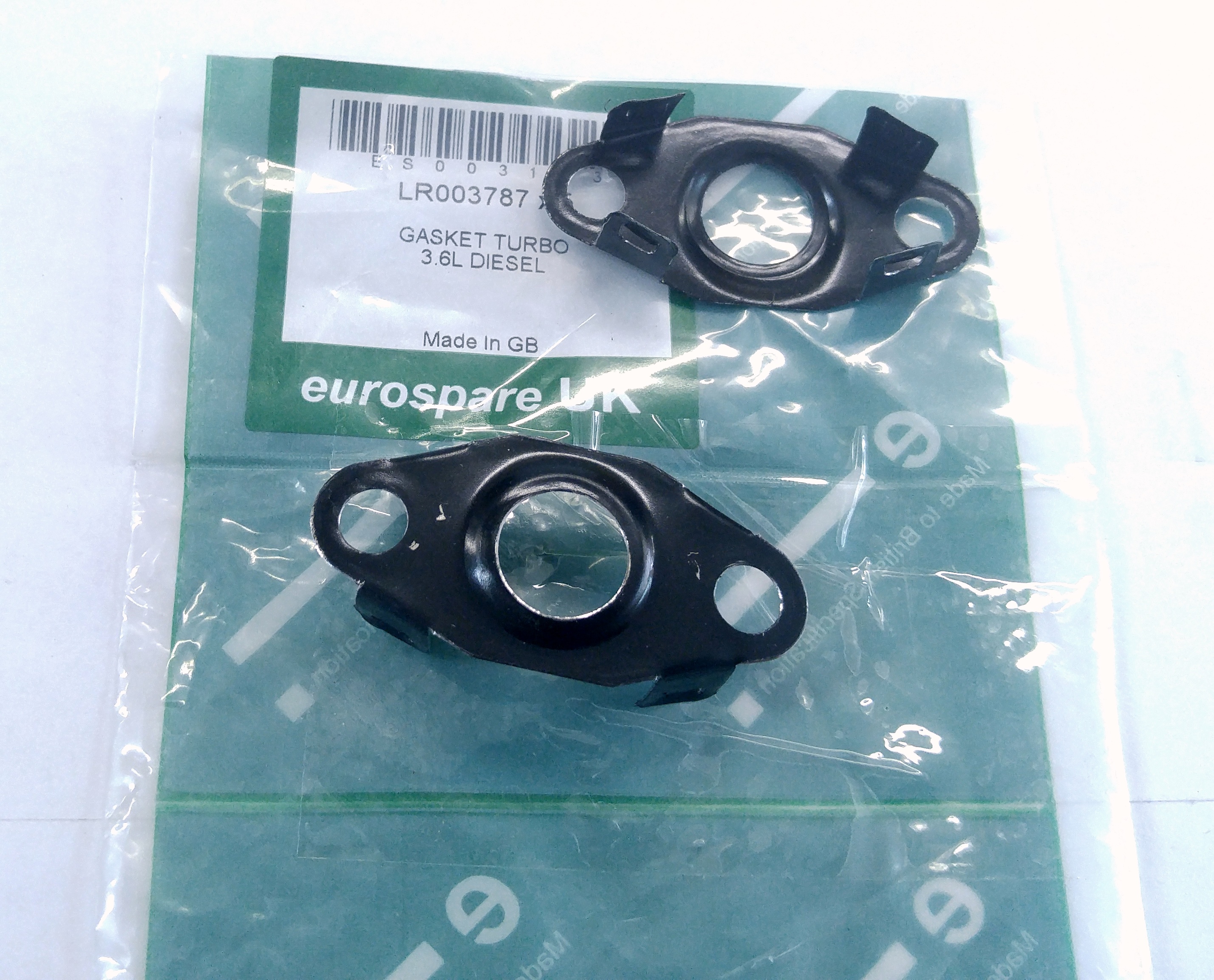 Прокладка обратки маслопровода 3.6D (LR003787||EUROSPARE)