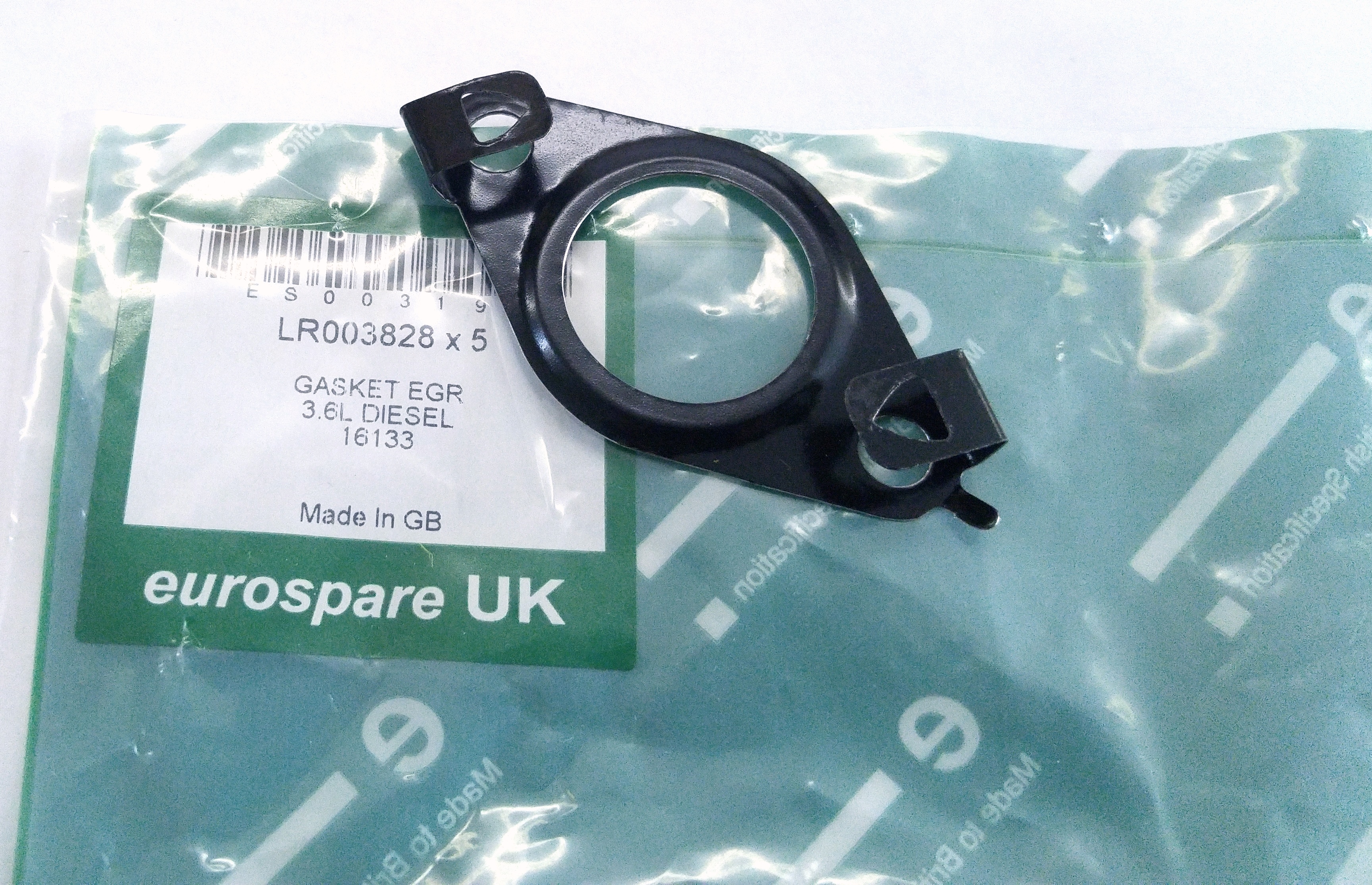 Прокладка клапана  EGR 3.6D (LR003828||EUROSPARE)