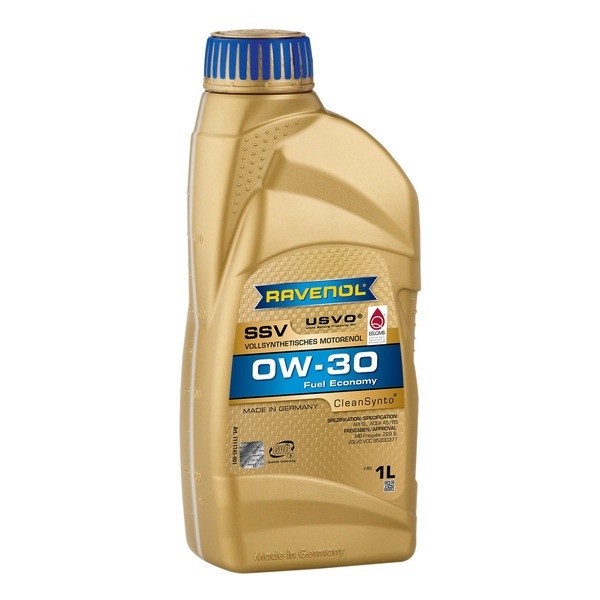 Масло моторное SSV FUEL ECONOMY  0W30  A5 (ФАСОВКА 1Л) PETROL (LR007129||RAVENOL)