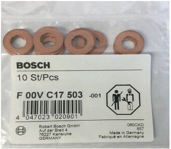 Уплотнительная шайба топливной форсунки 3.0D/3,6D/4D/2,2D (LR032818||BOSCH)