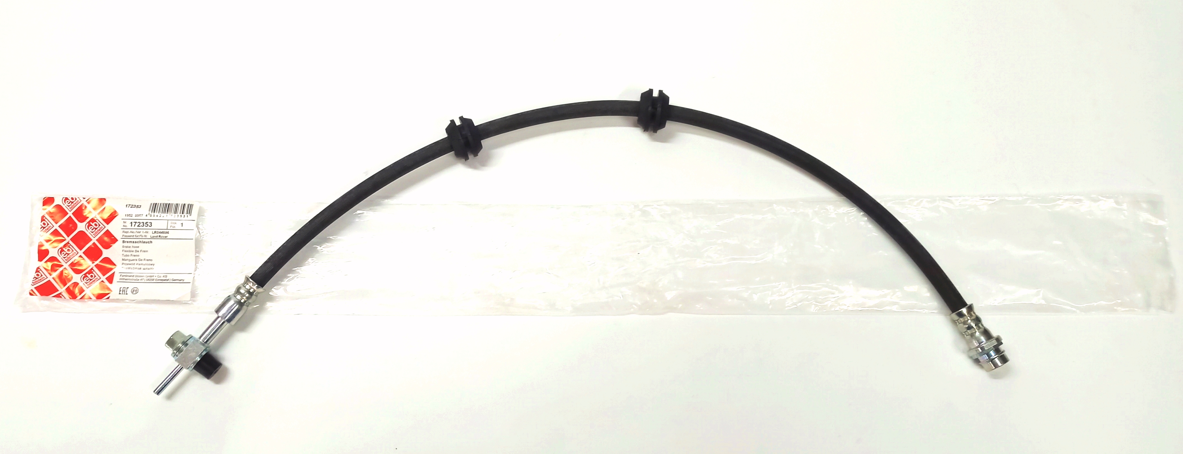 Шланг тормозной задний FR2 (LR044896||FEBI)