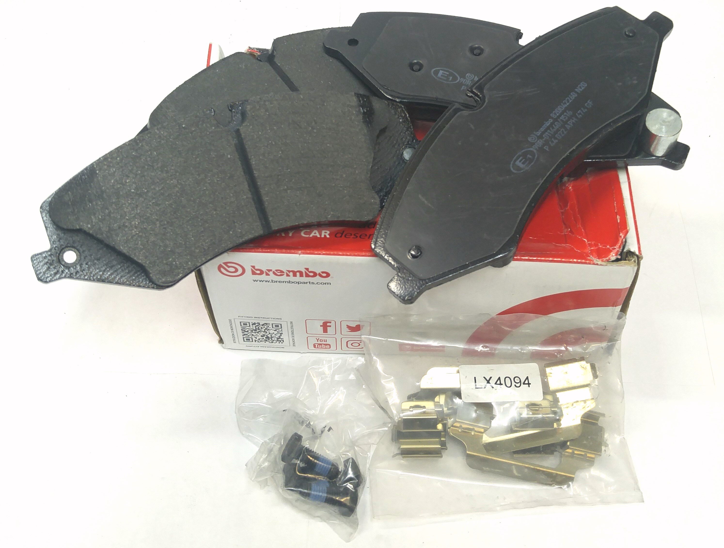 Колодки тормозные передние RRN/RRS2/D4/RRN 2013-/RRS 2014- (LR051626||BREMBO)