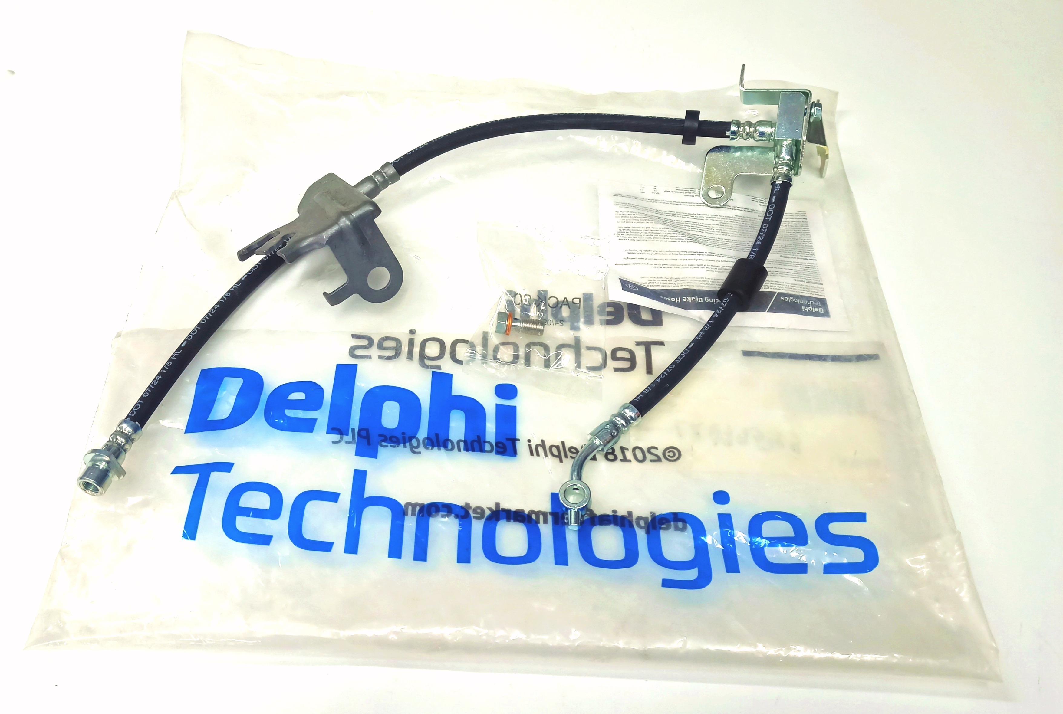 Шланг тормозной передний левый RRN 2013- / RRS 2014- (LR079543||DELPHI)