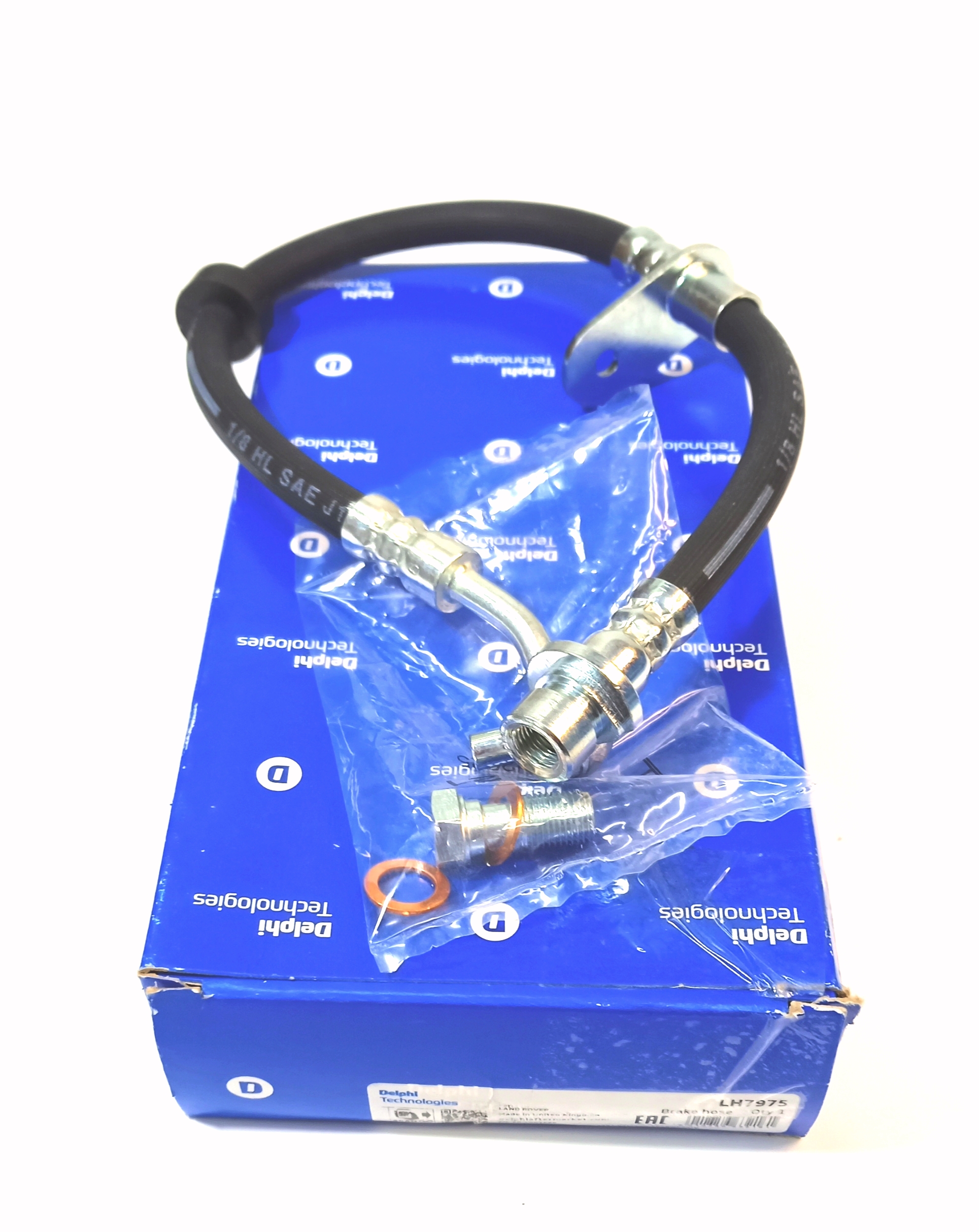 Шланг тормозной задний правый EVOQUE 2019- (LR115087||DELPHI)