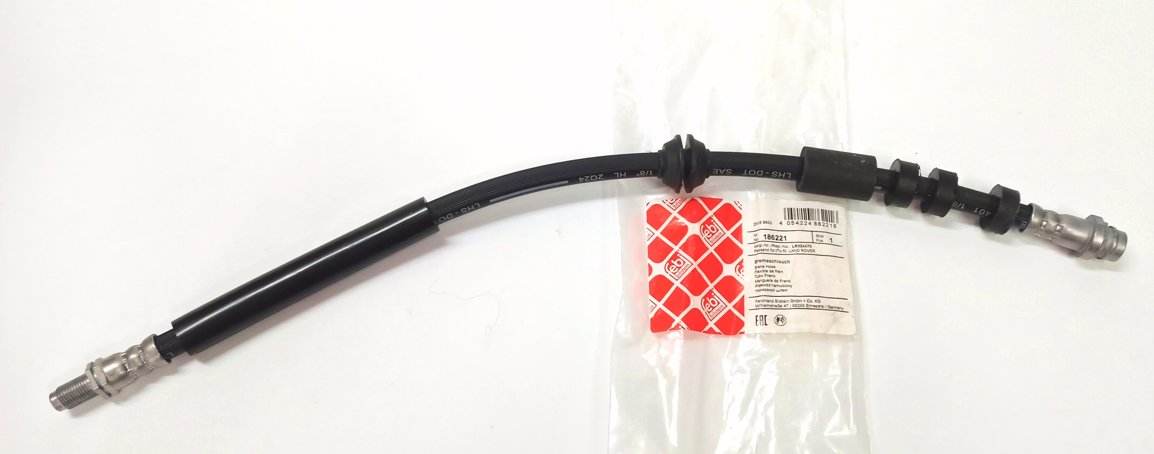 Шланг тормозной передний DS/EVOQUE (LR135809||FEBI)