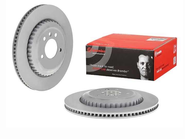 Тормозной диск задний NEW DEF (LR187242||BREMBO)