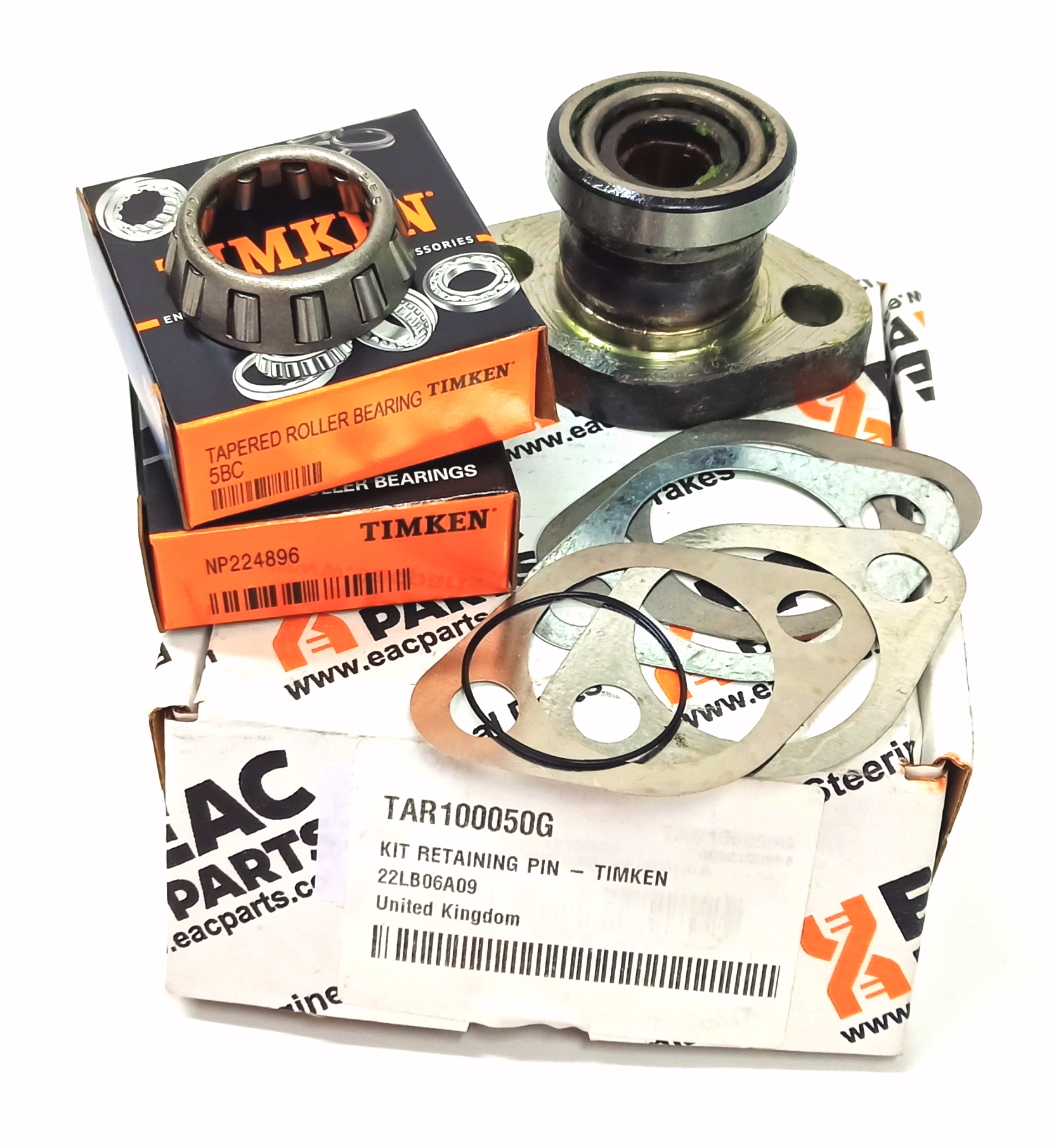 Втулка поворотного шара верхняя ( с ABS) DEF (TAR100050||EAC PARTS)