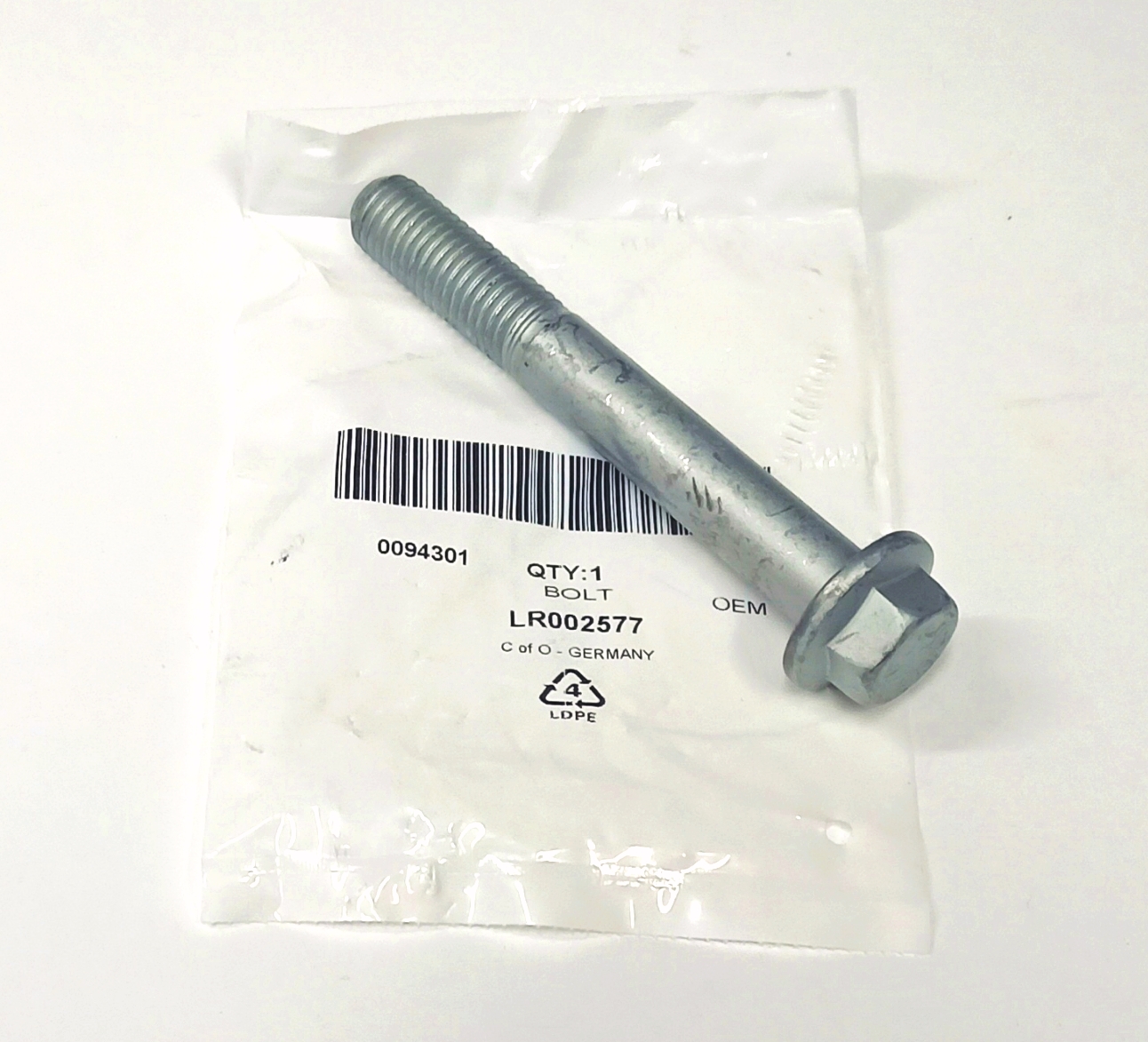 Болт рычага задней подвески M14 X 105MM (LR002577||BRITPART)