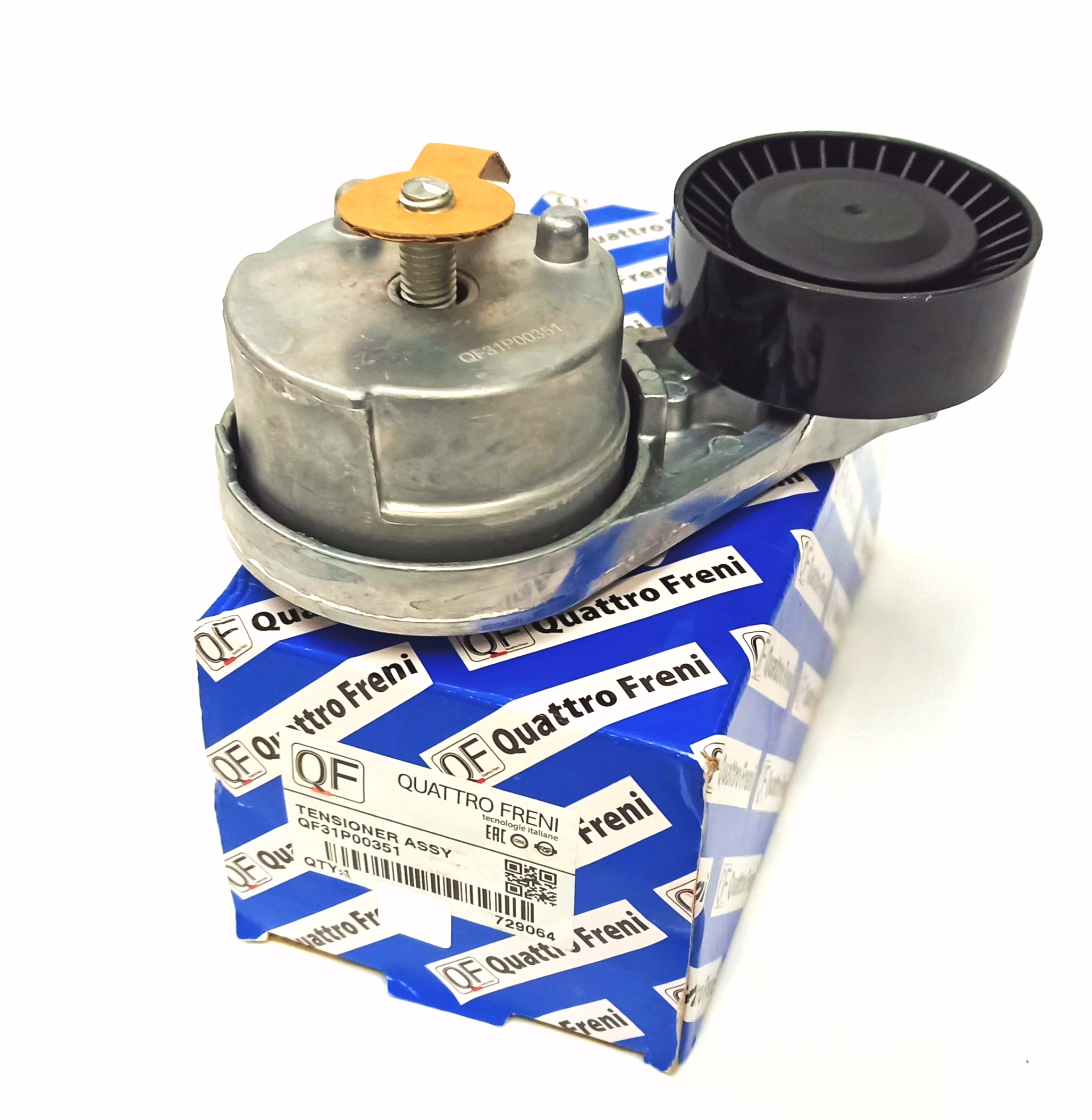 Ролик-натяжитель приводного ремня 3.0L 2 GEN (LR079293||QUATTRO FRENI)