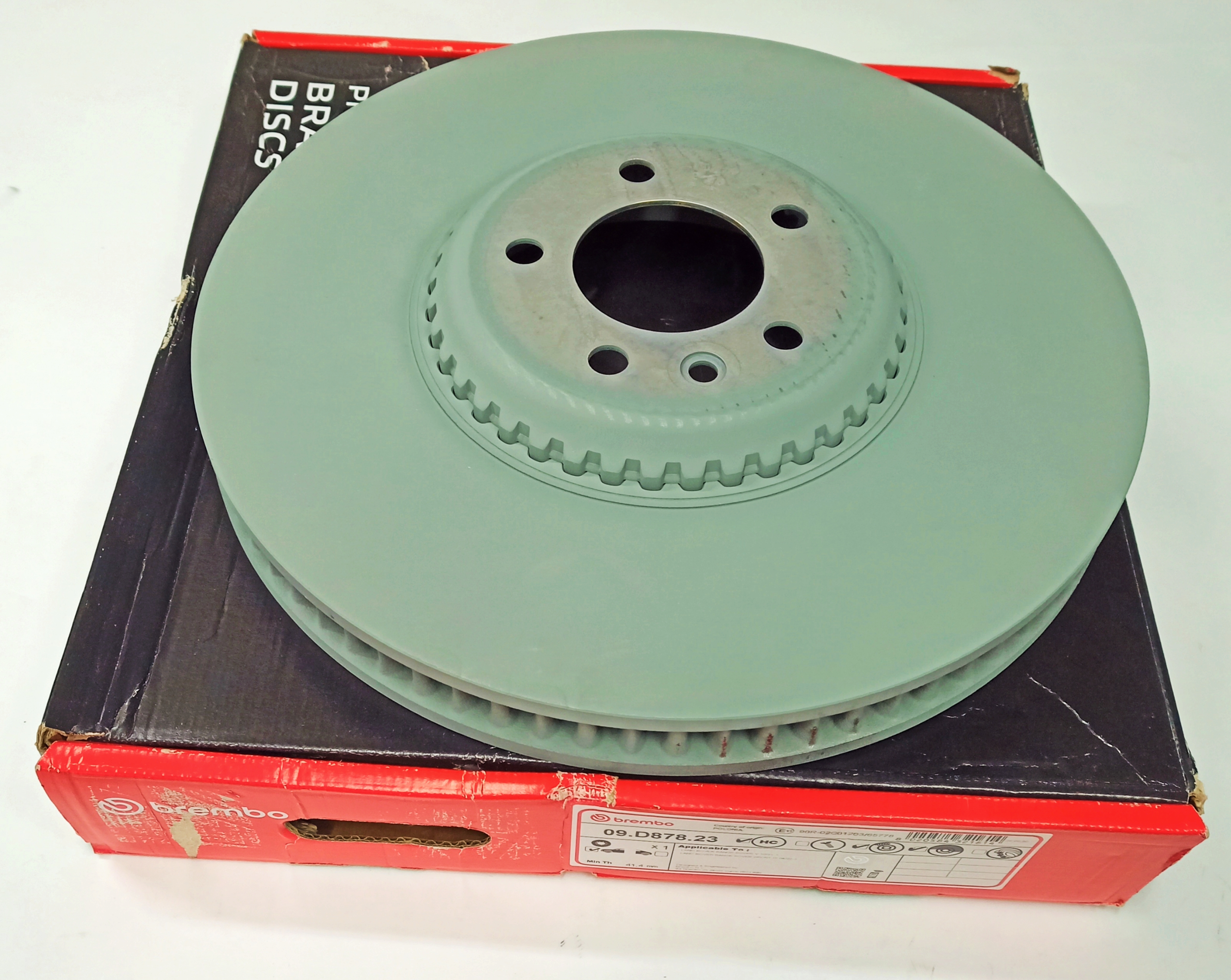 Диск тормозной передний L460/L461 (LR153507||BREMBO)