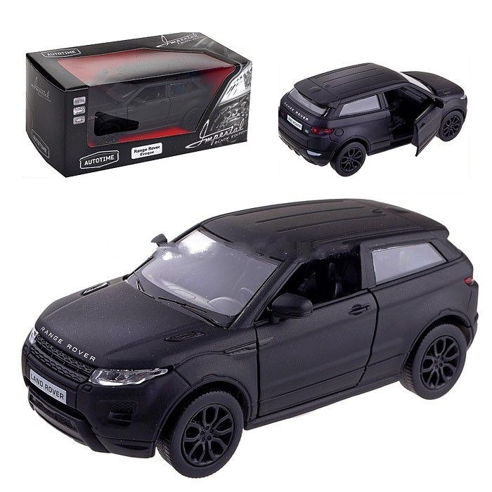 Модель а/м RANGE ROVER EVOQUE 1:24 (черный) (LRDCAWELEVOPW||BRITPART)