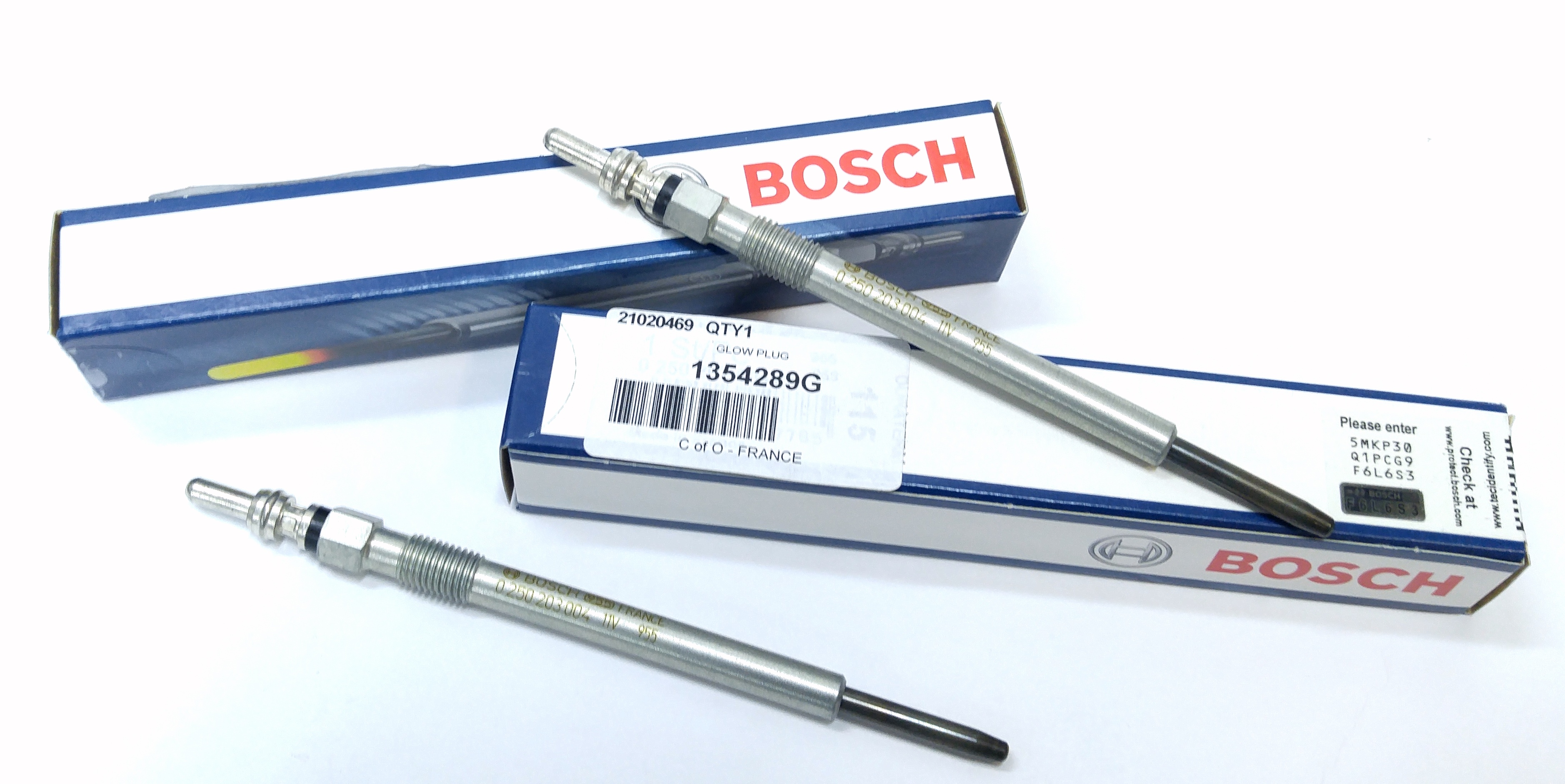 Свеча накаливания D3/D4/RRS/RRN (1354289||BOSCH)