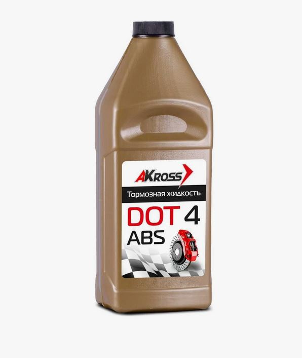 Жидкость тормозная DOT4 (0.455 л ) (AKS0001DOT||AKROSS)