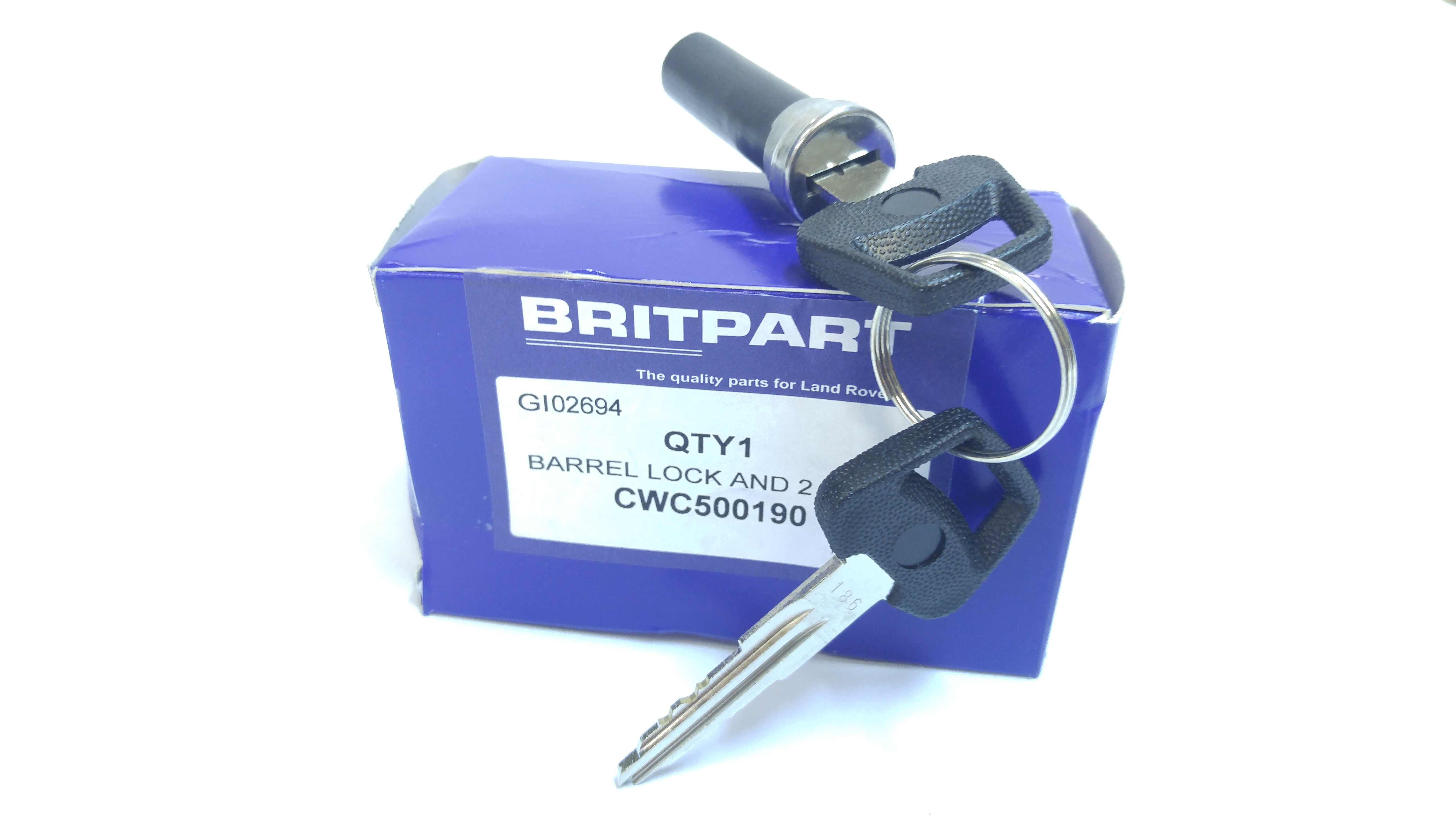 Личинка замка передней двери (с ключами) DEF c 2007 - (CWC500190||BRITPART)