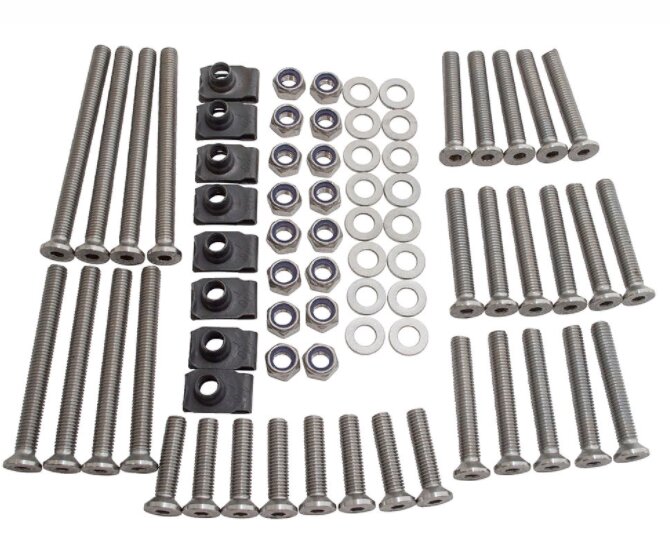 К-кт стальных болтов петель (на 4 двери) DEF (DA1133||BRITPART)