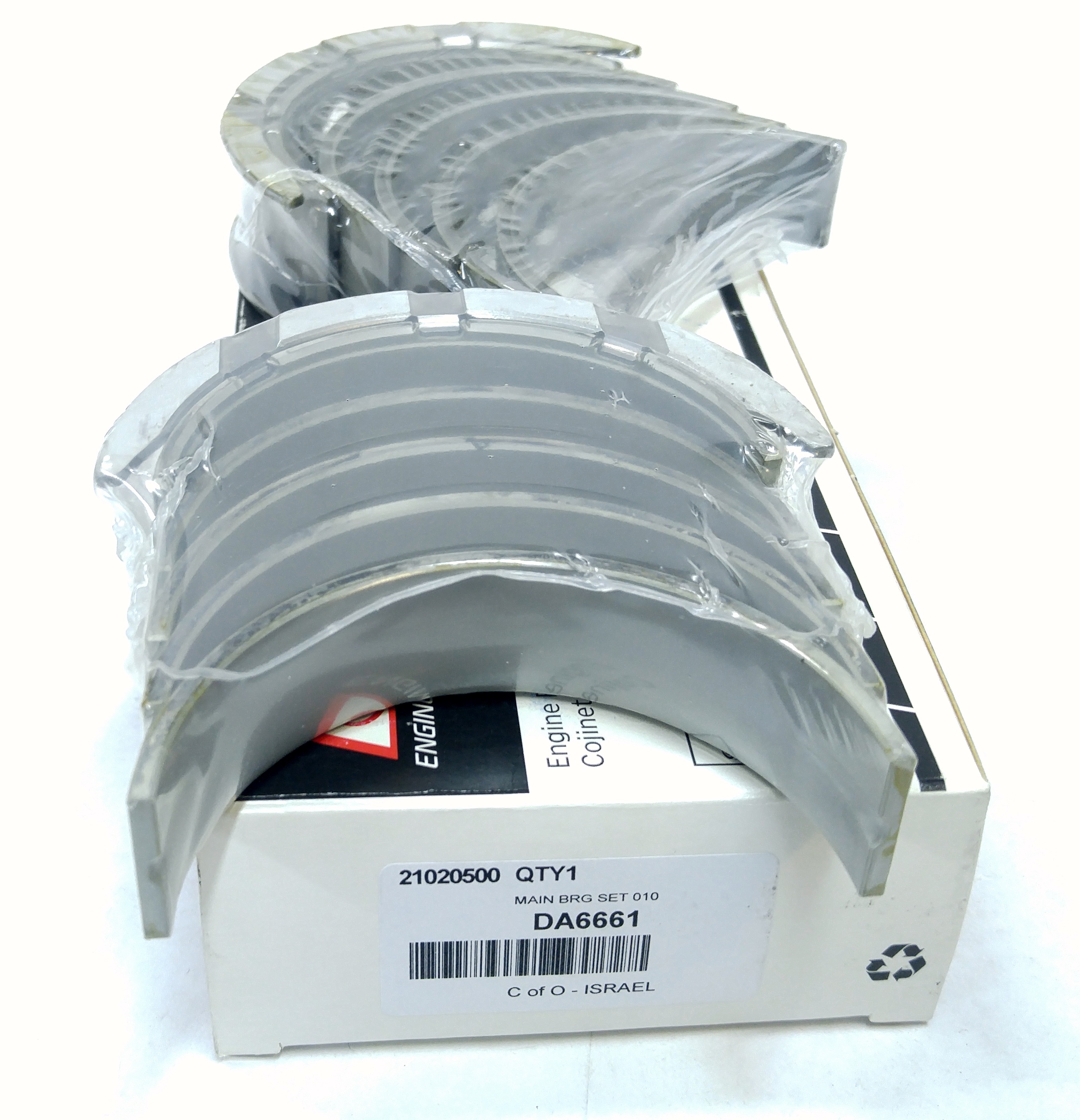 К-кт коренных вкладышей 3.6D/4.4D TDV8 (1 ремонт) (DA6661||KING)