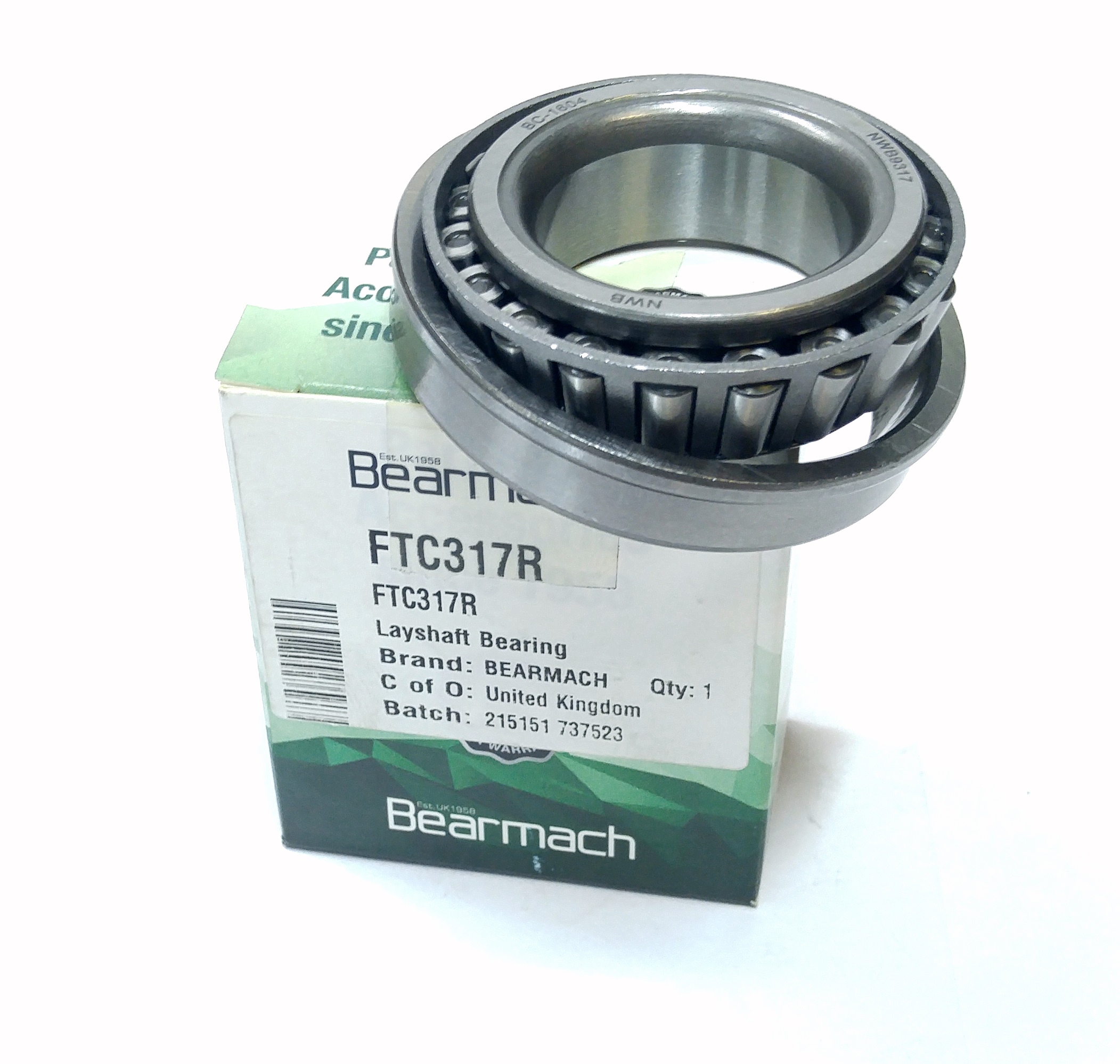 Подшипник вторичного вала 77/промежут.вал 380 E (FTC317||BEARMACH)