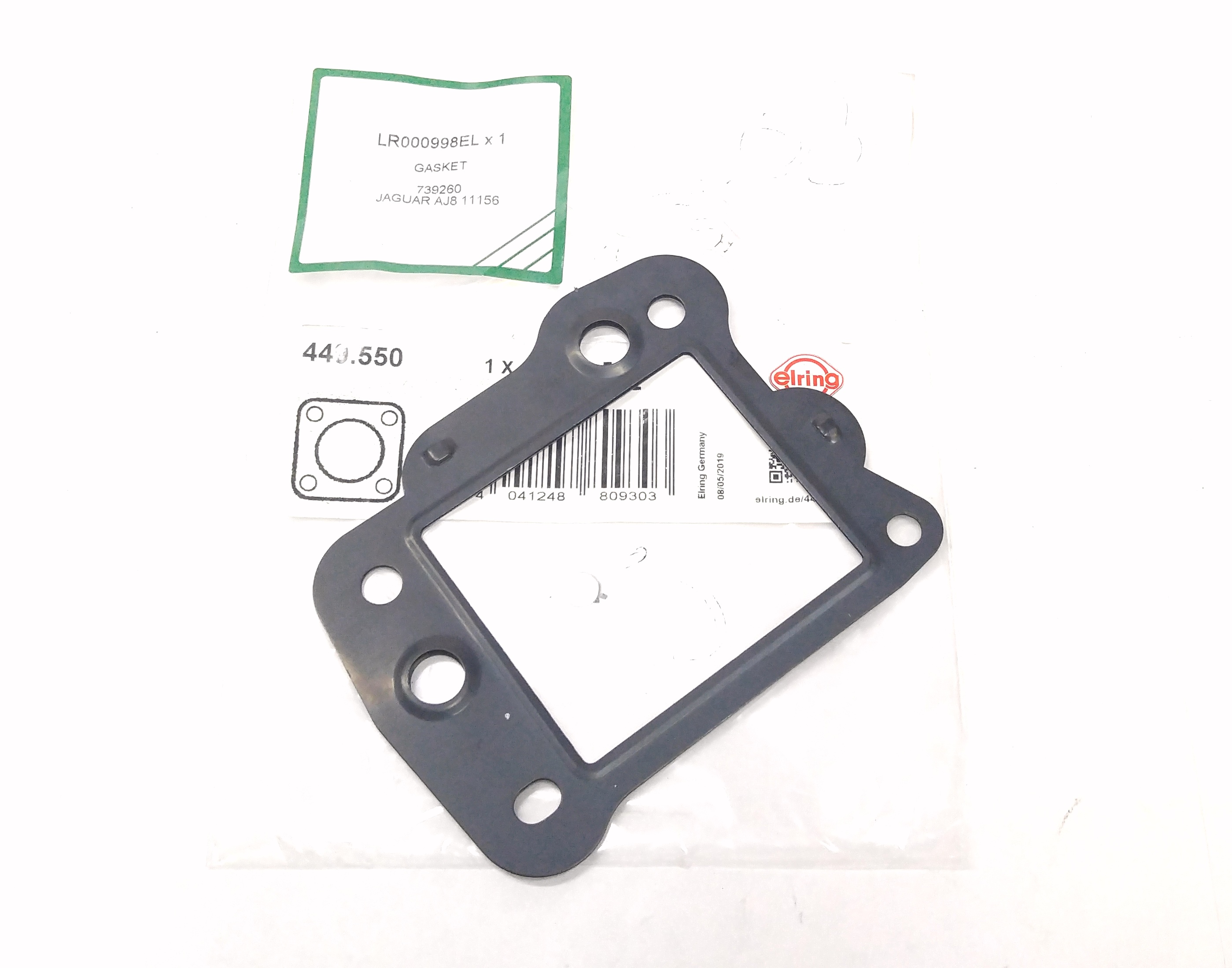 Прокладка клапана EGR 2.2D (LR000998||ELRING)