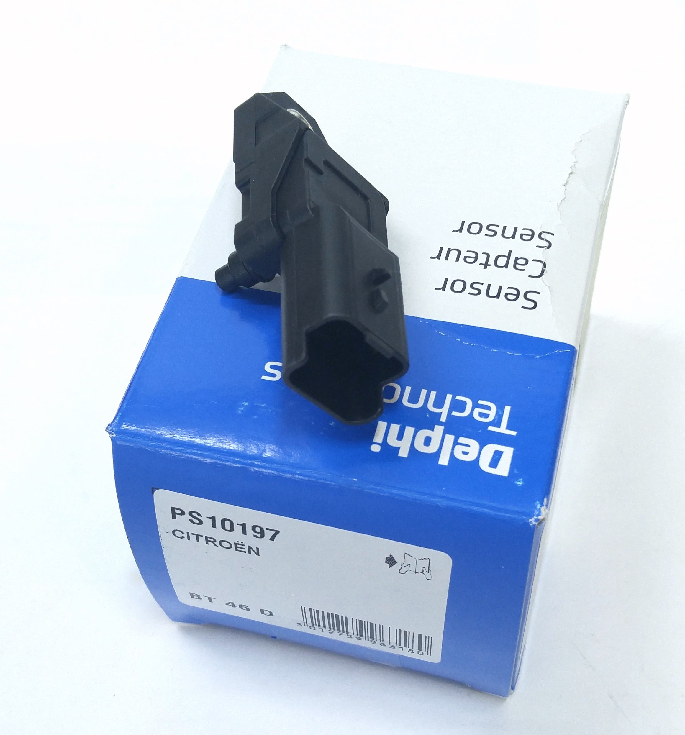 Датчик давления во впускном коллекторе  2.2TD (LR001324||DELPHI)