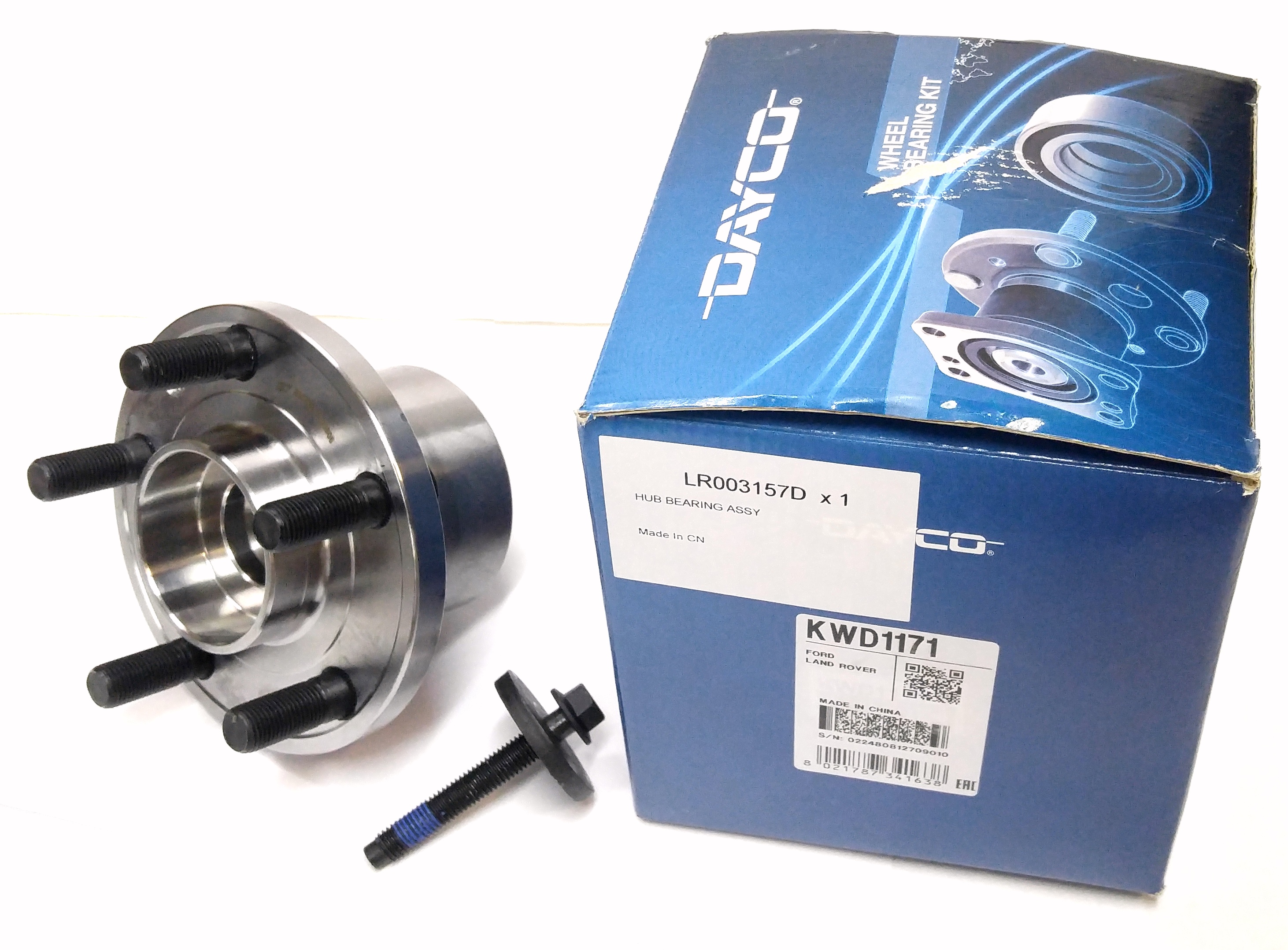 Ступица передняя FR2 (LR003157||DAYCO)