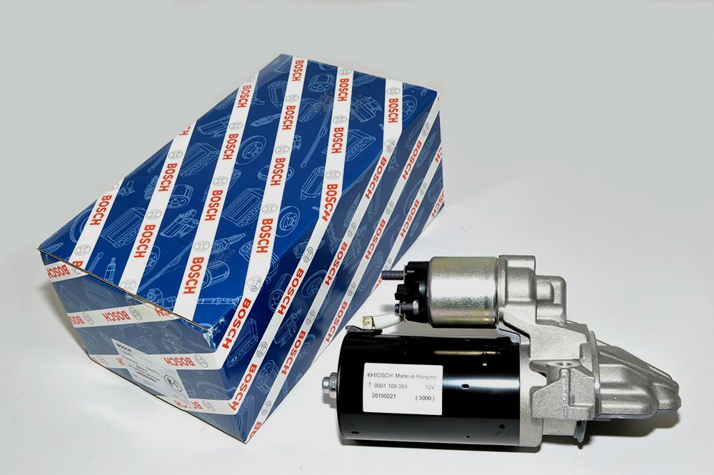 Стартер DEF 2.4D восстановленный BOSCH (LR025840||BOSCH)