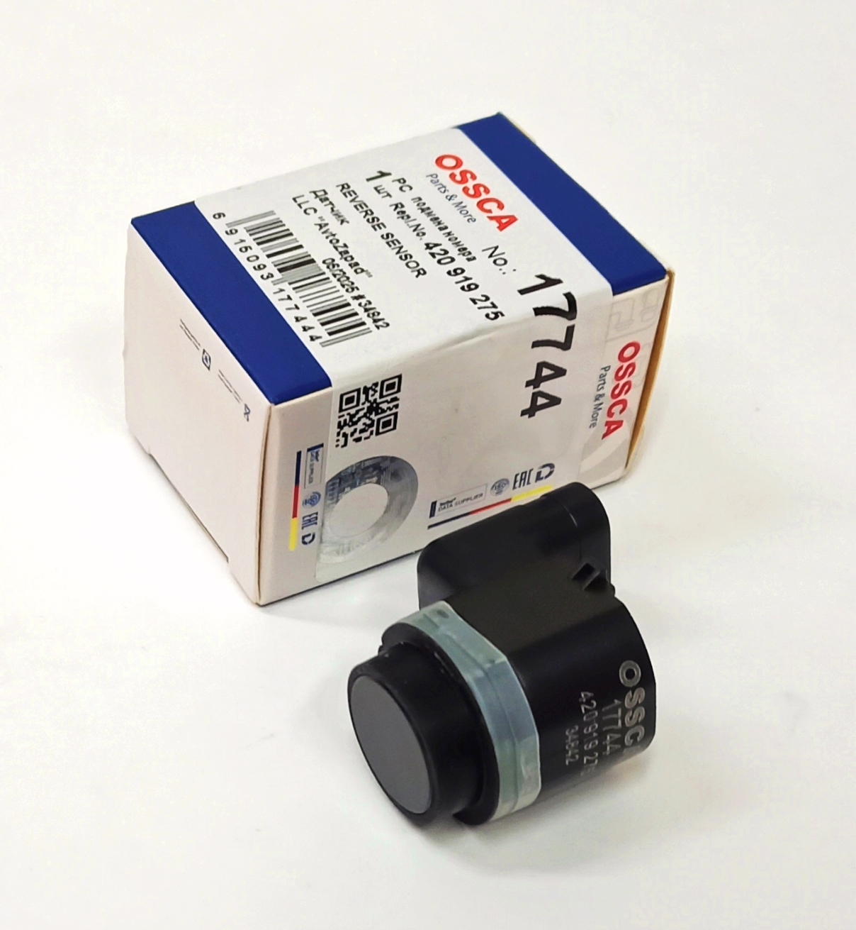 Датчик парктроника D4/RRN2/EVOGUE (LR038533||OSSCA)