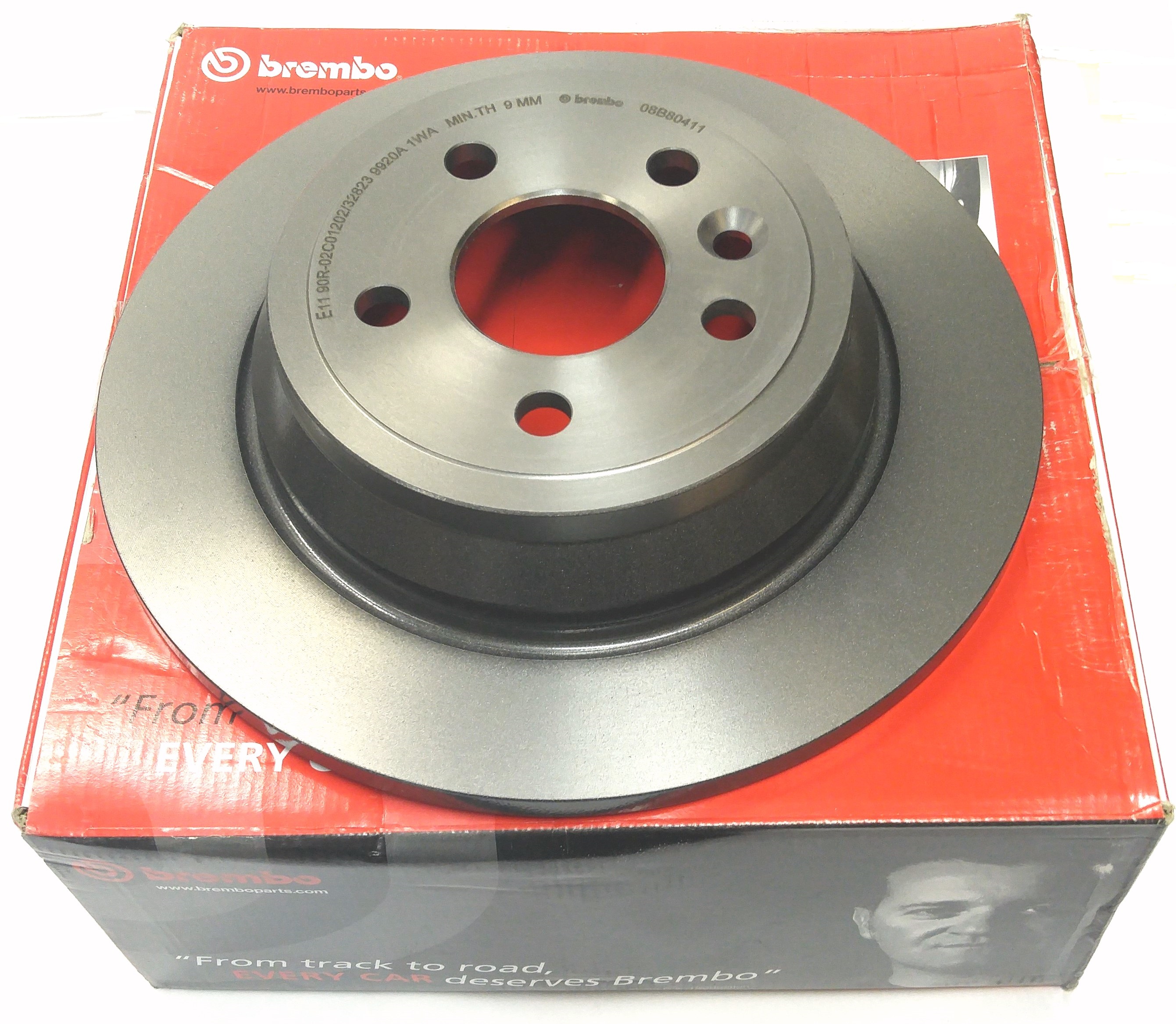 Диск тормозной задний FR2 с 2013 - (LR039935||BREMBO)