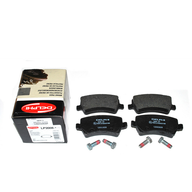 Колодки тормозные задние EVOQUE/ FR2 2013 - (LR043285||DELPHI)