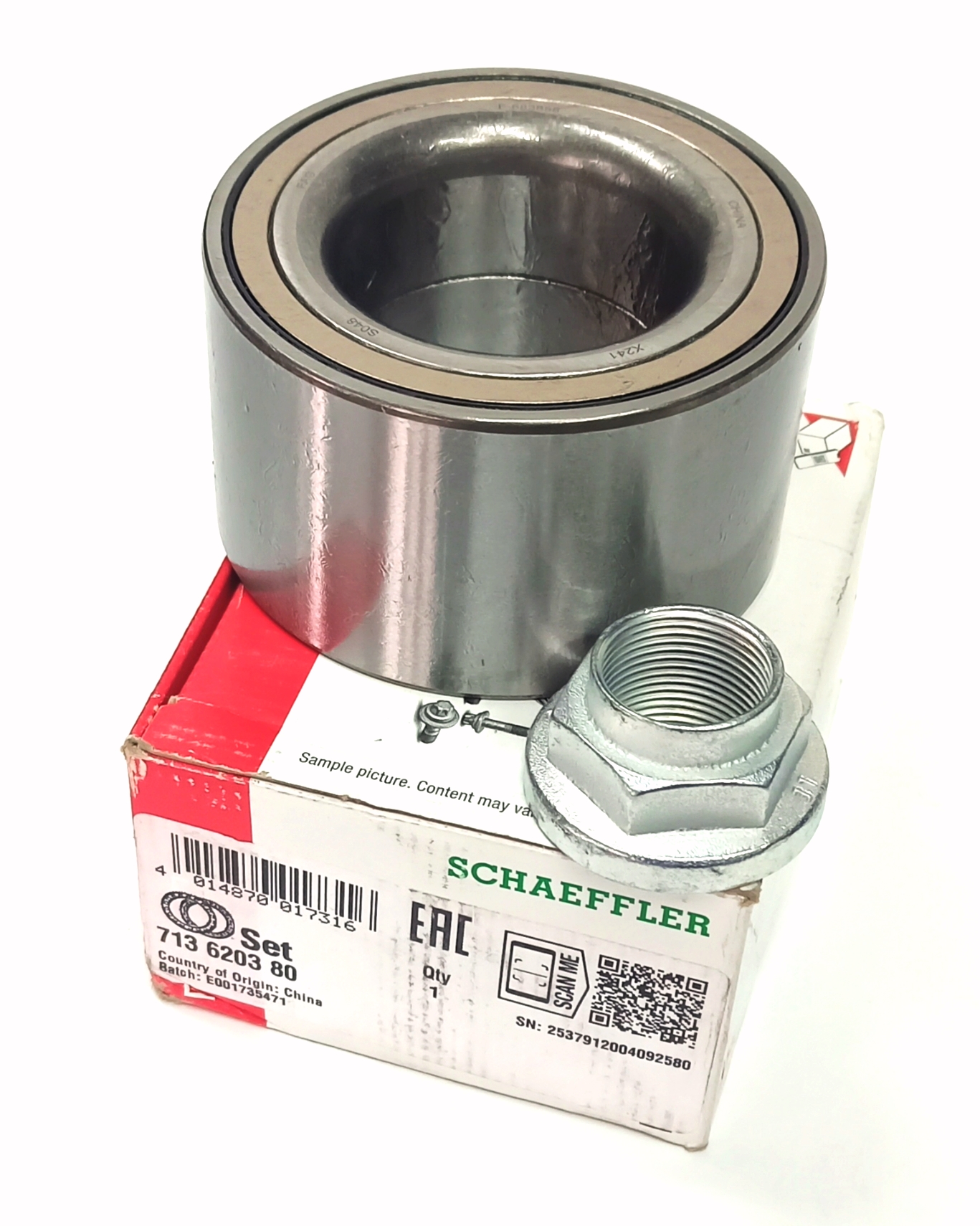 Подшипник задней ступицы  D3/D4/RRS (LR045917||FAG)