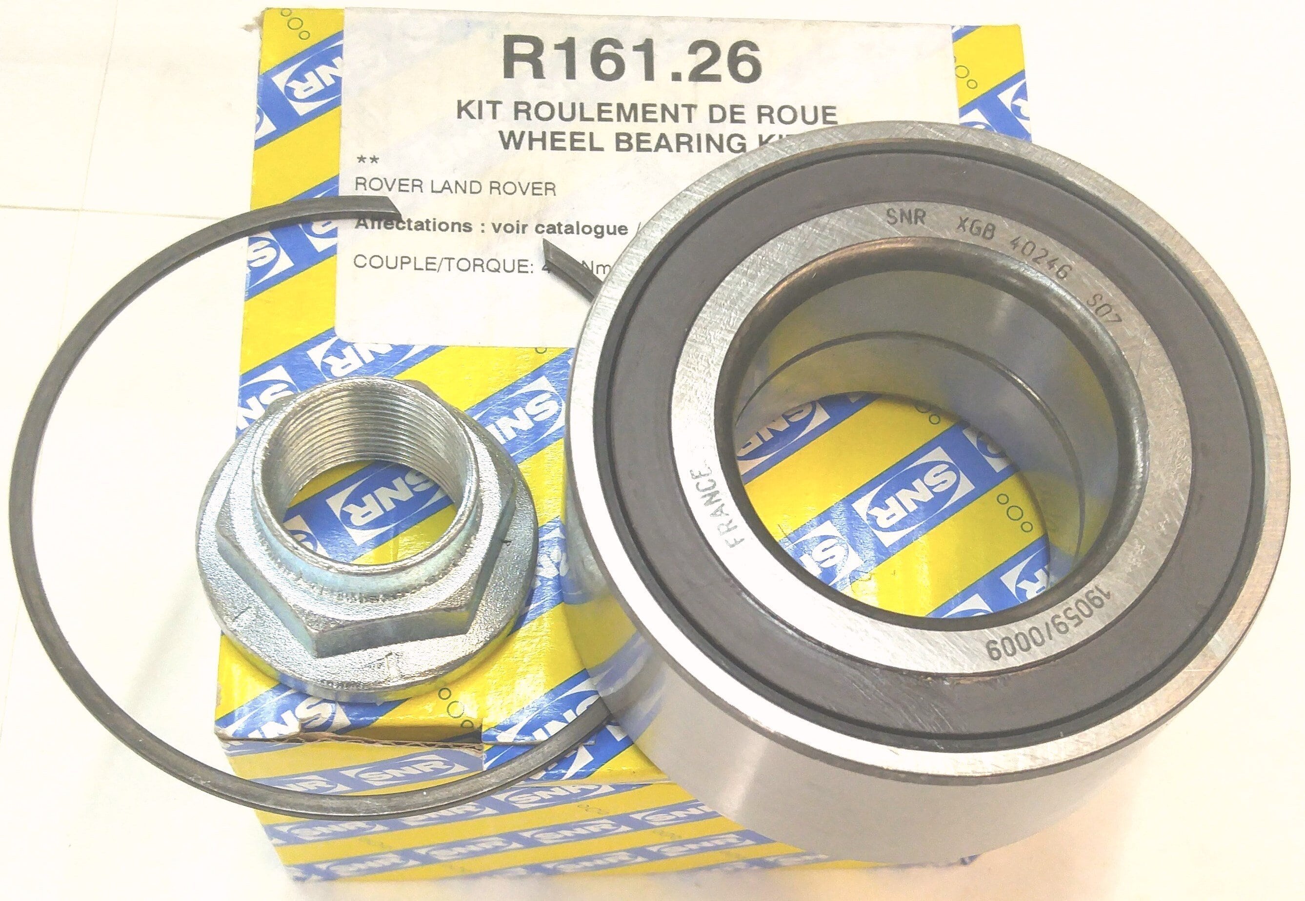 Подшипник задней ступицы  D3/D4/RRS (LR045917||SNR)