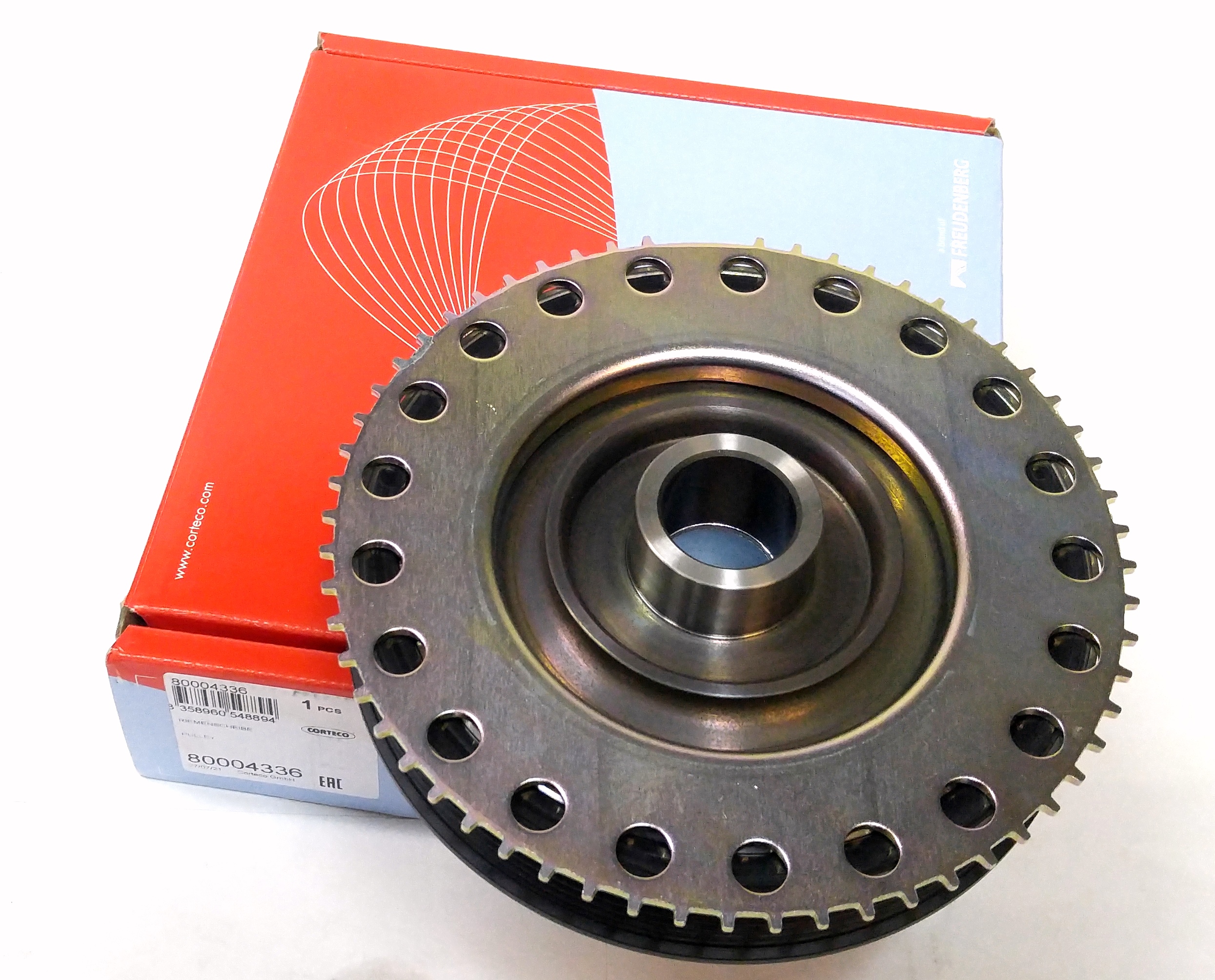 Шкив коленчатого вала 2.0L 16V TIVC (LR078547||CORTECO)