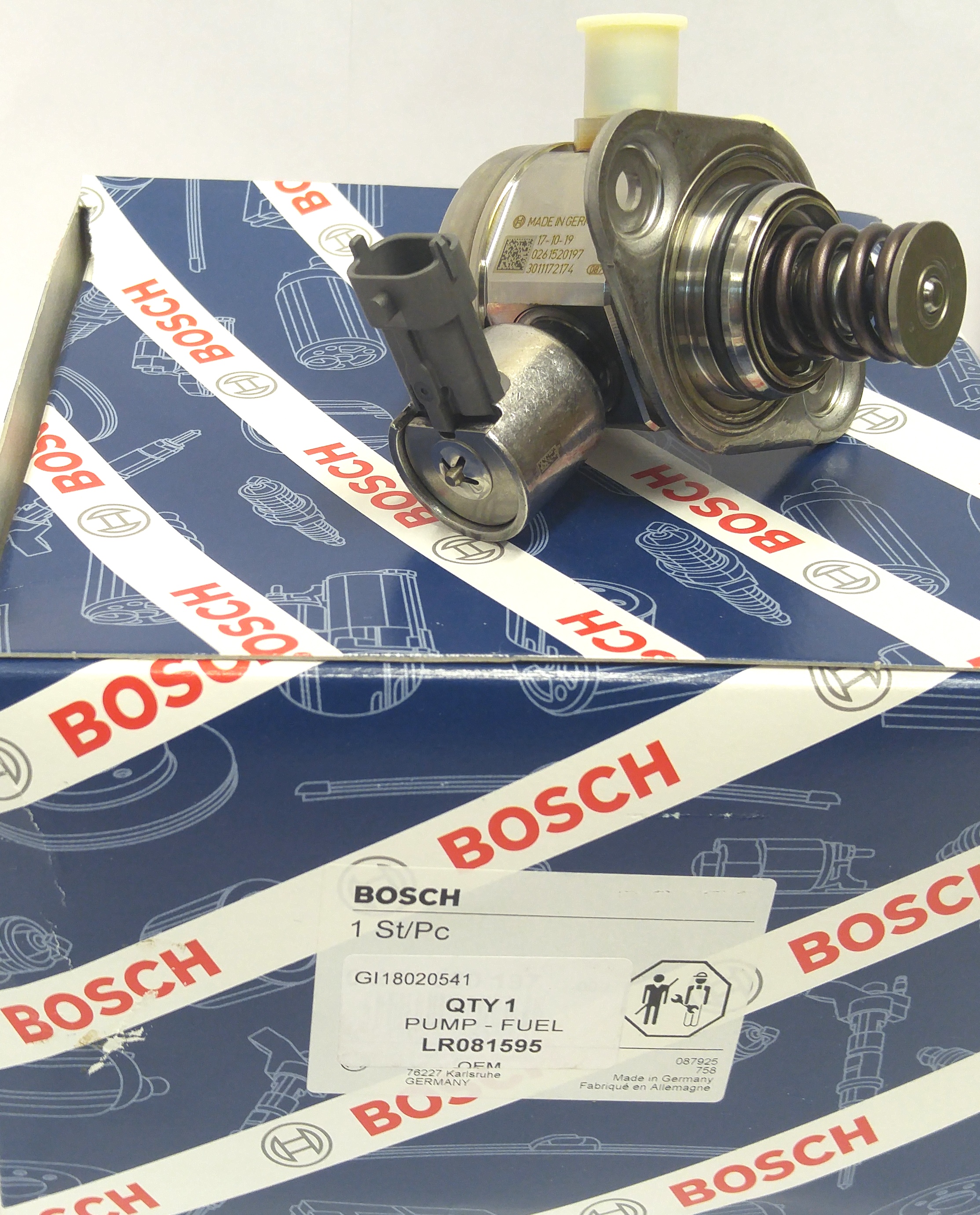 Топливный насос высокого давления NRR/D4/RRS2 5.0 (LR081595||BOSCH)