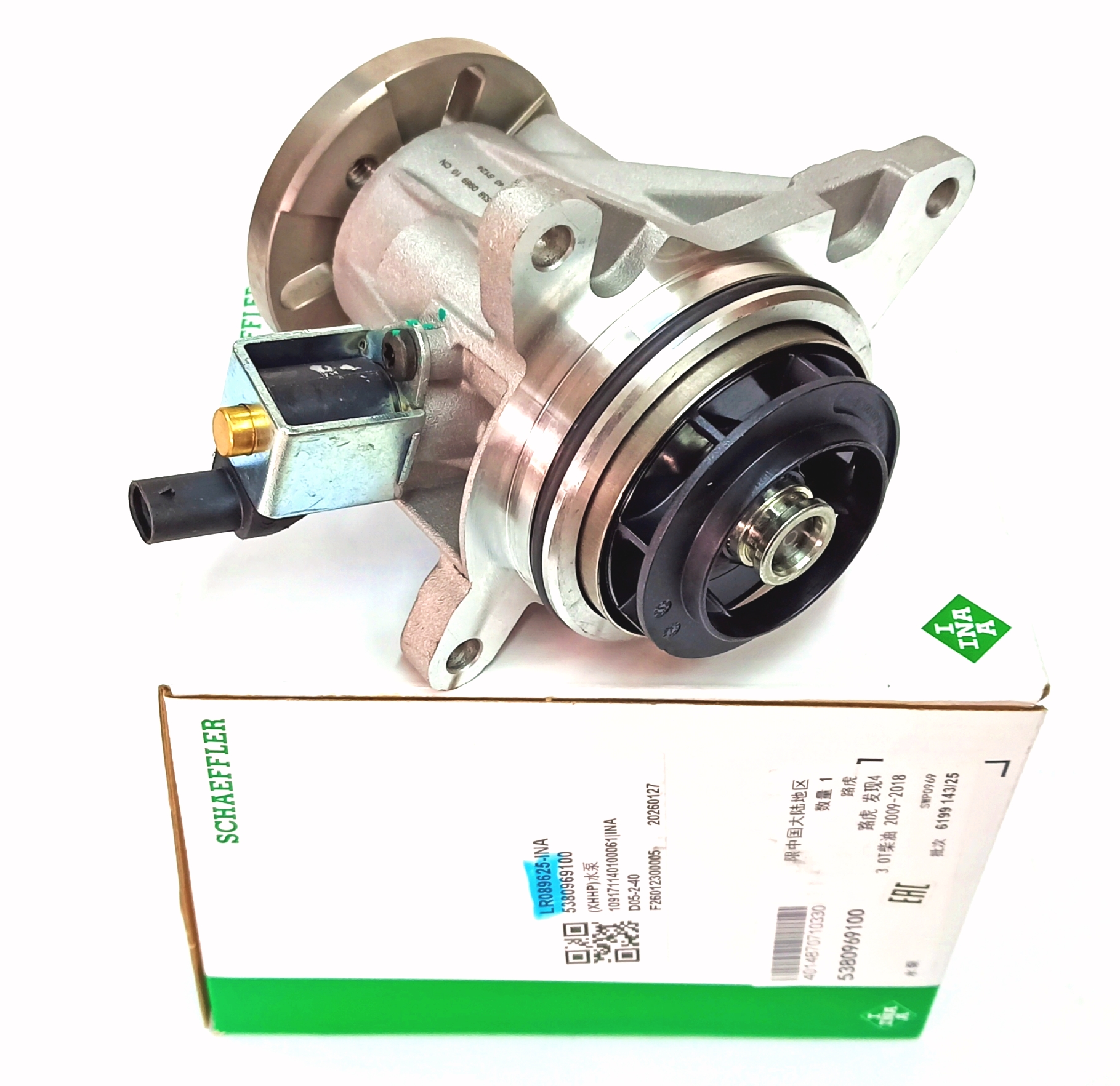 Помпа водяная 3.0 V6D GEN2 (LR089625||INA)