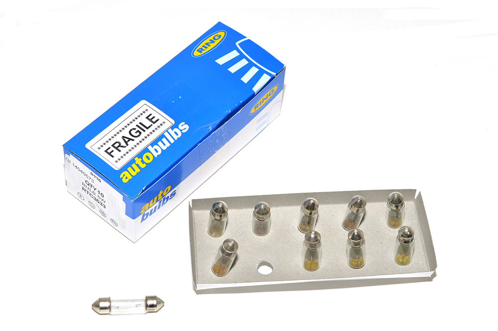 Лампочка освещ.салона/ном.знака 5W (RTC3633||OSRAM)